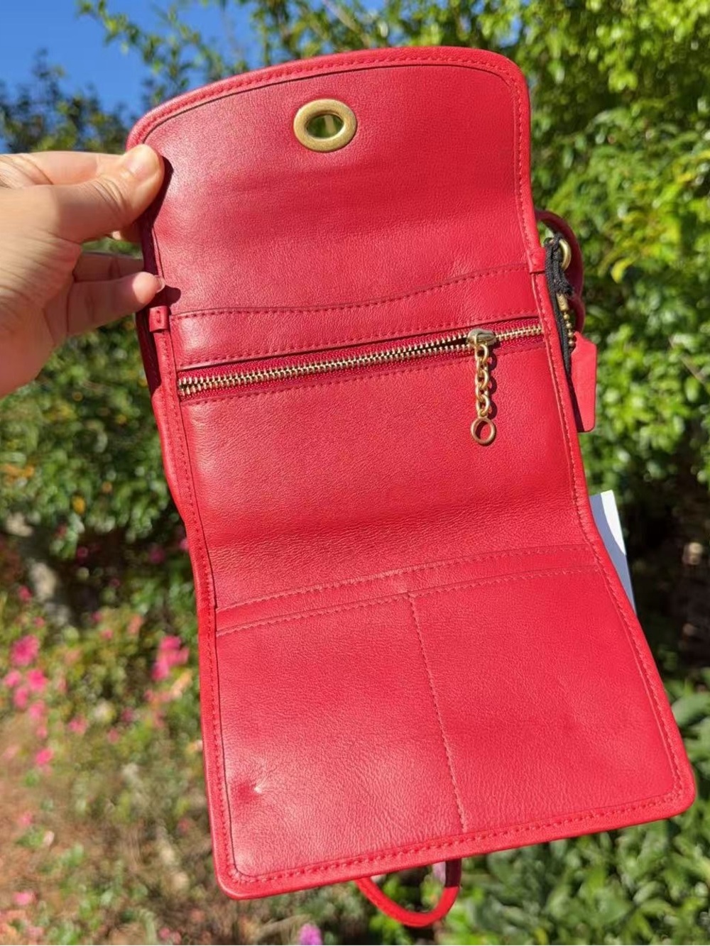 NWT Coach Turnlock Flap Wallet 311 - Picture 9 of 15